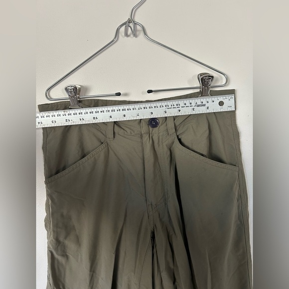 PATAGONIA - Mens 28 CARGO ZIPPER POCKET Army Green/Brown - Picture 2 of 7